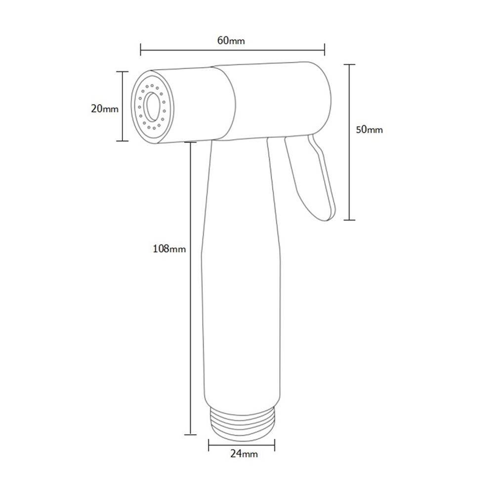 หัวสายฉีดชำระสเตนเลส BEN BN STAINLESS-BIDET