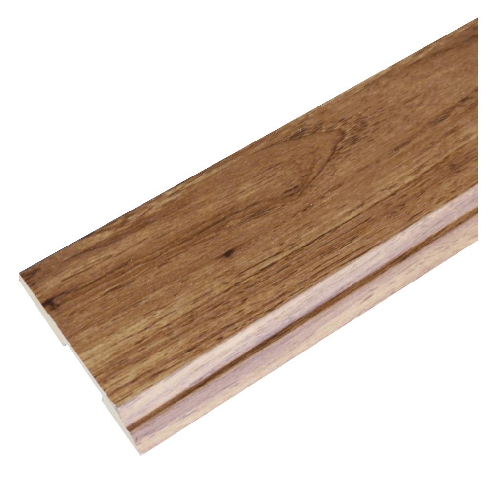 บัวพื้น PS CROBERN JC879-1872 9.5X300X1.2 ซม. สี YELLOW WOOD