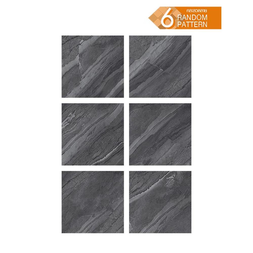 กระเบื้องพื้น 50x50 ซม. DURAGRES เคลเมนซ่า ดาร์กเกรย์ A 1 ตร.ม.