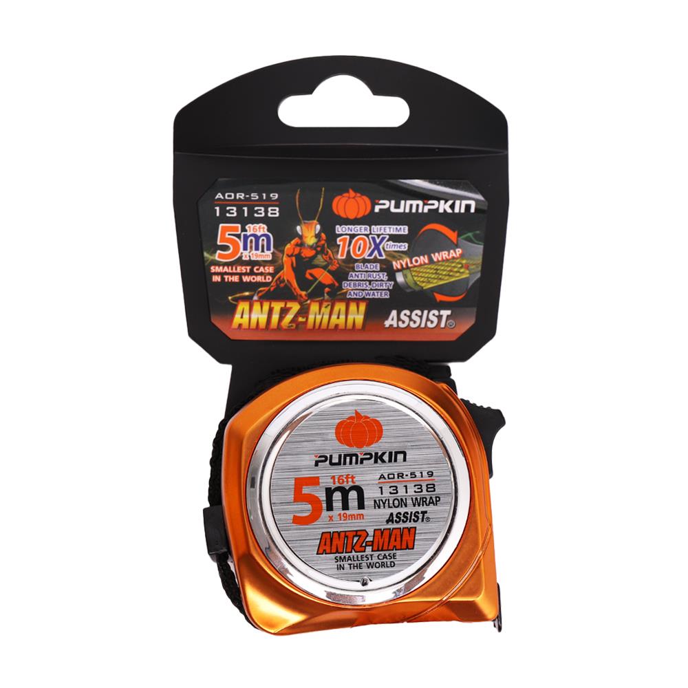 ตลับเมตร PUMPKIN ANTZ-MAN ORIGIN 5 ม. สีส้ม