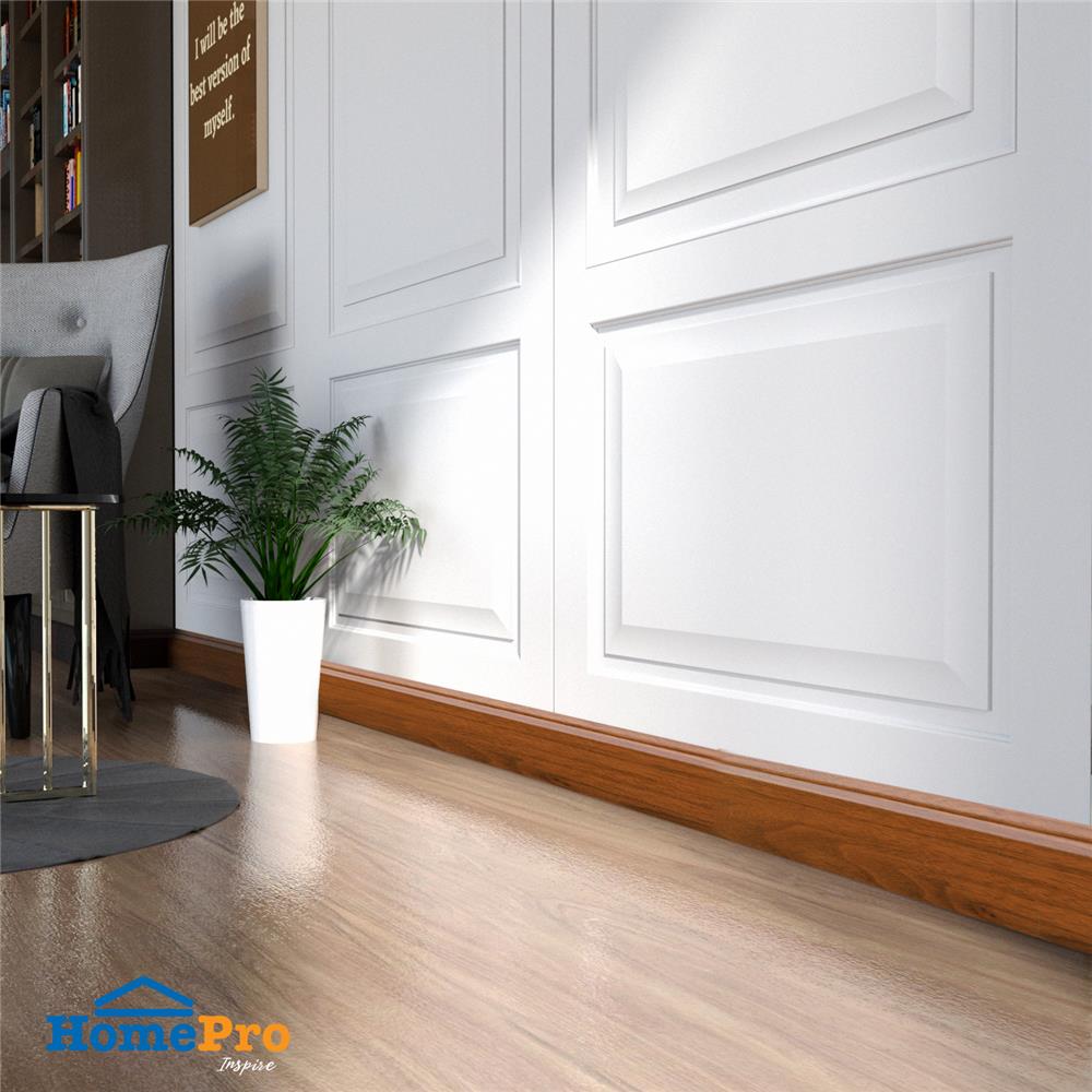 บัวพื้น PS CROBERN JC879-73485 9.5X300X1.2 ซม. สีเชอร์รี่