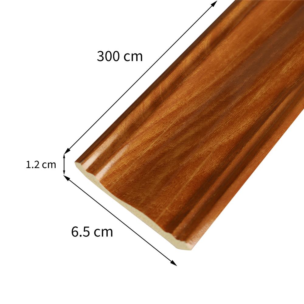 บัวฝ้า PS CROBERN JC880-1691G 6.5X300X1.2 ซม. สี YELLOW WOOD