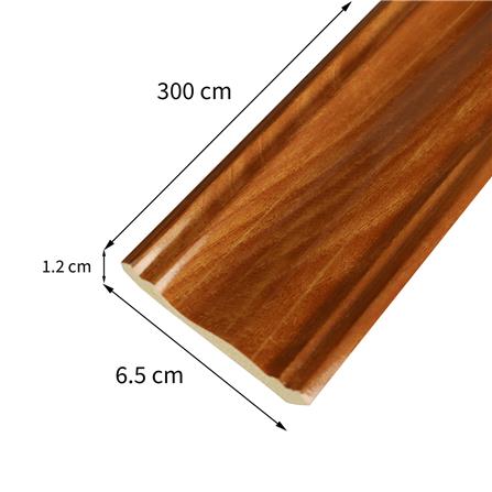 บัวฝ้า PS CROBERN JC880-1691G 6.5X300X1.2 ซม. สี YELLOW WOOD_4