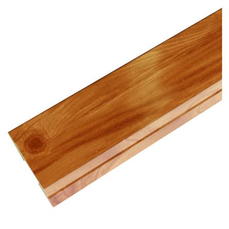 บัวพื้น PS CROBERN JC879-1691G 9.5X300X1.2 ซม. สี YELLOW WOOD