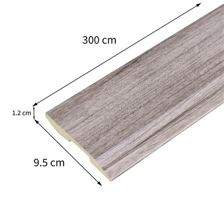 บัวพื้น PS CROBERN JC879-1868 9.5x300x1.2 ซม. สีเทา_4