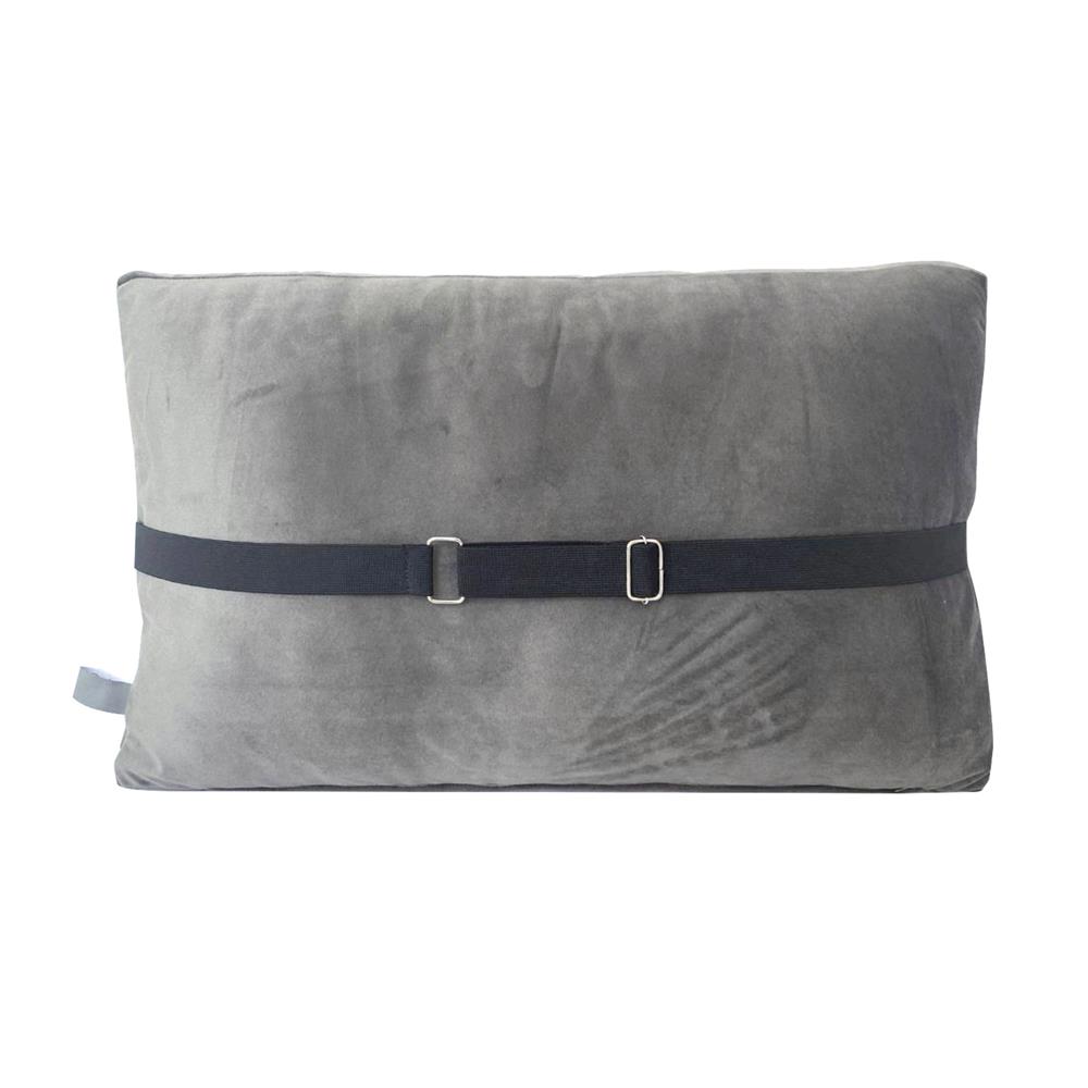 เบาะพิง HOME LIVING STYLE CUSHY 12X20 นิ้ว สีเทา