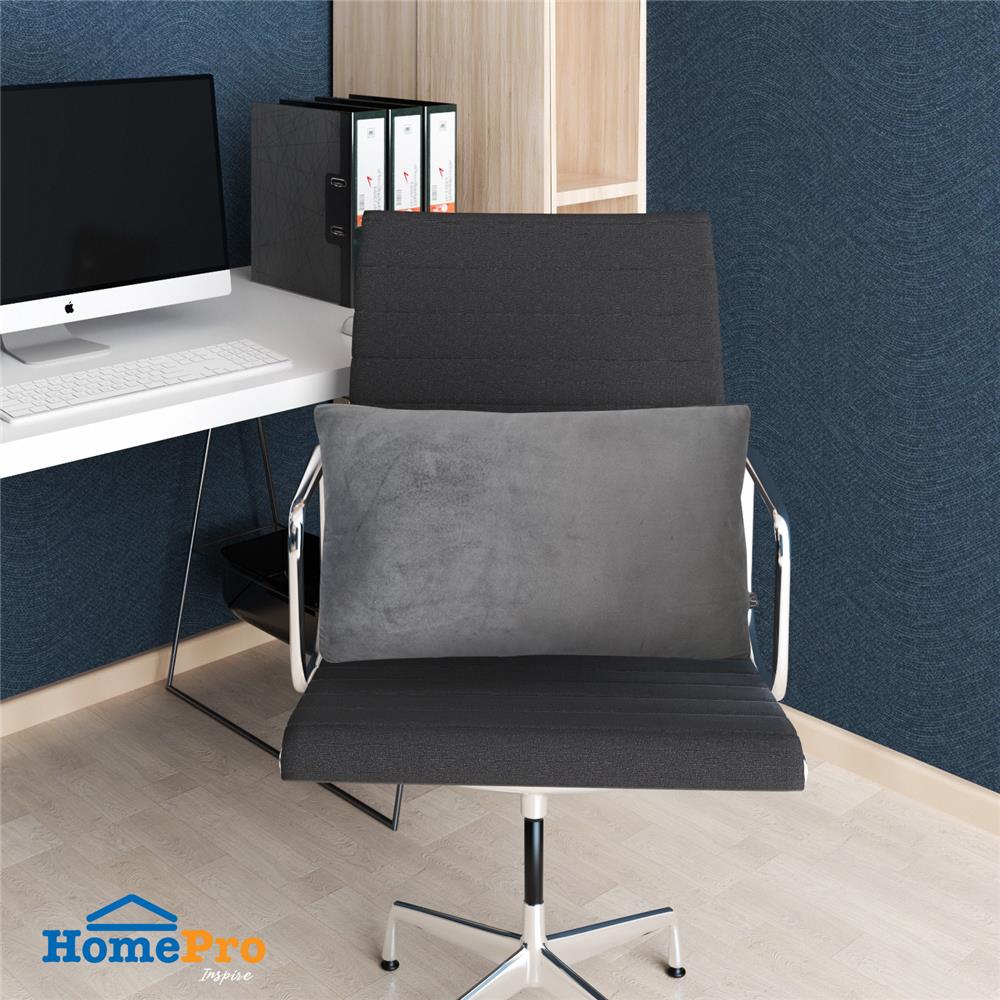 เบาะพิง HOME LIVING STYLE CUSHY 12X20 นิ้ว สีเทา