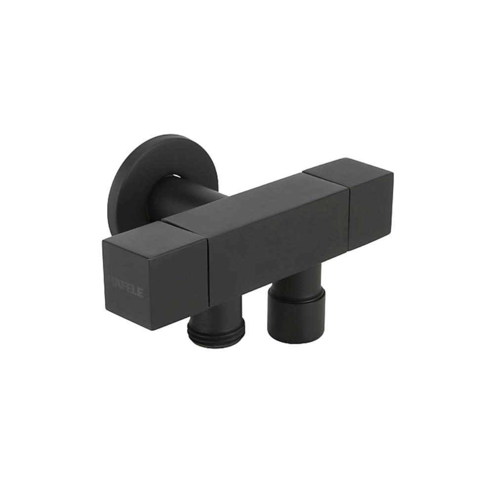 วาล์วฝักบัว 2 ทาง HAFELE 495.60.830 สีดำ