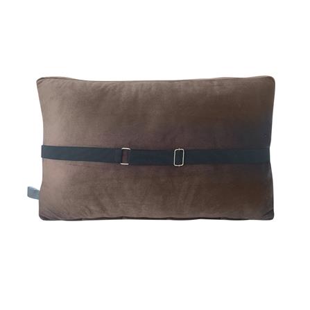 เบาะพิง HOME LIVING STYLE CUSHY 12X20 นิ้ว สีน้ำตาล_1