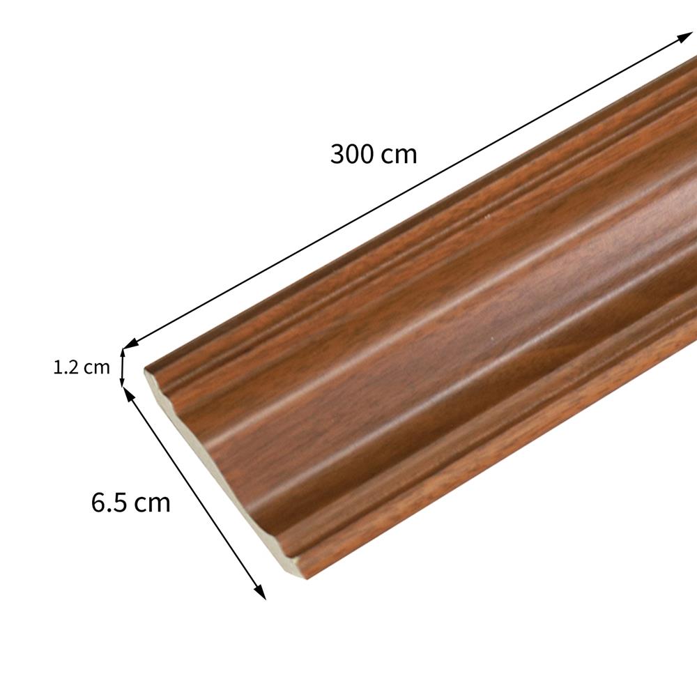 บัวฝ้า PS CROBERN JC880-73485 6.5X300X1.2 ซม. สีเชอร์รี่