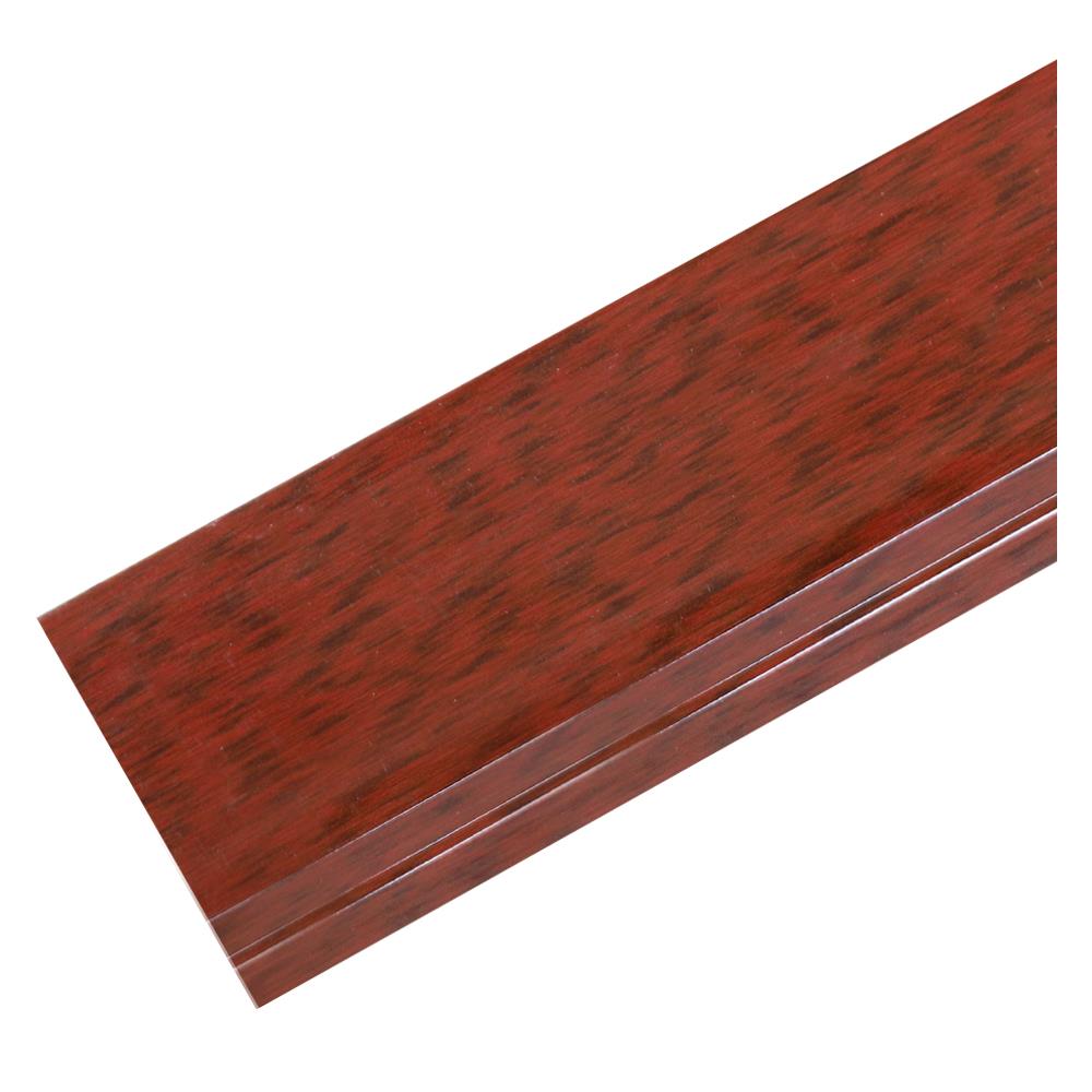 บัวพื้น PS CROBERN JC879-690 9.5X300X1.2 ซม. สี BLACK RED WOOD
