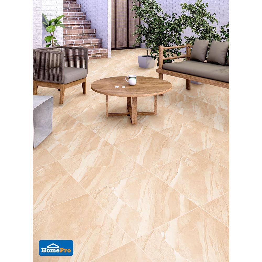 กระเบื้องพื้น 50x50 ซม. DURAGRES เคลเมนซ่า เบจ A 1 ตร.ม.