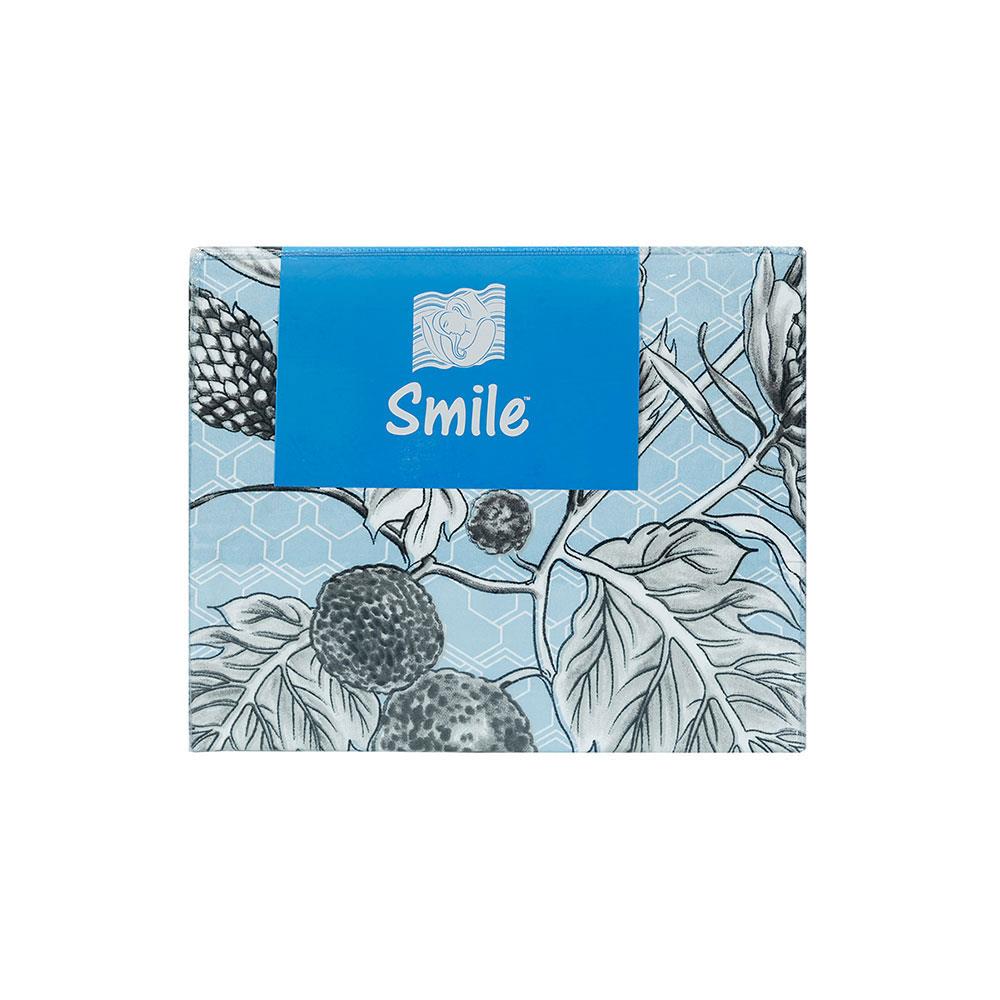 ชุดผ้าปูที่นอน 6 ฟุต 5 ชิ้น PICASSO SMILE FLORA