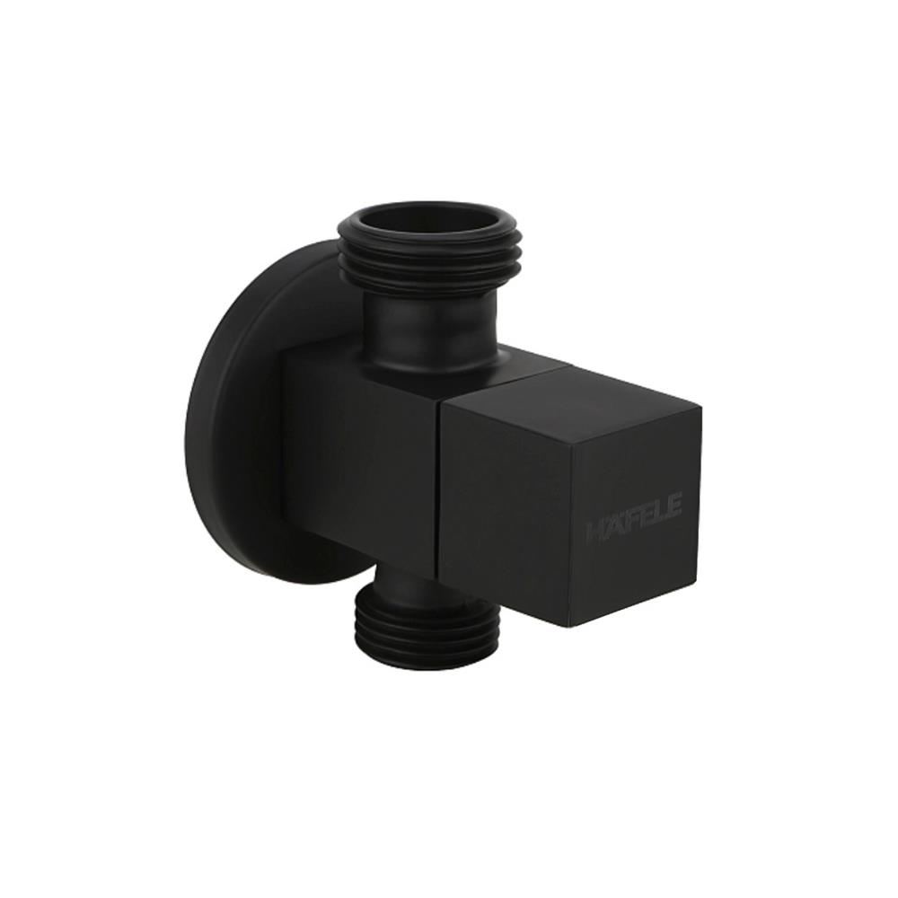 สต๊อปวาล์ว 2 ทาง HAFELE 495.60.829 สีดำ