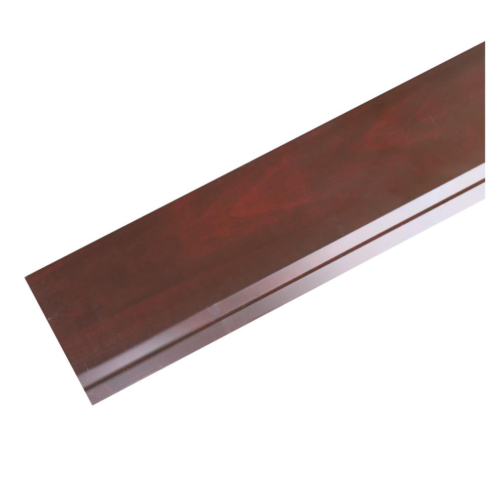 บัวพื้น PS CROBERN JC879-70312 9.5X300X1.2 ซม. สี BLACK WOOD