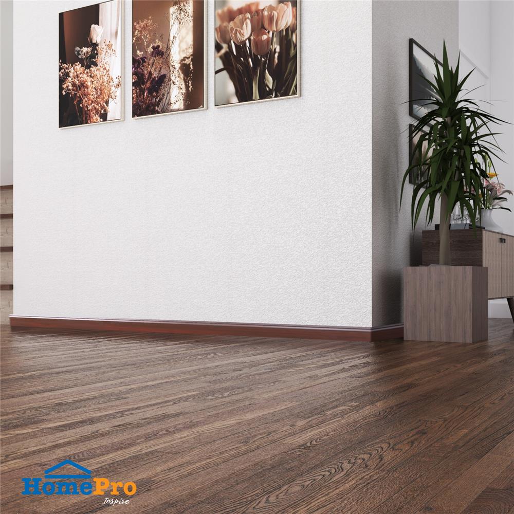 บัวพื้น PS CROBERN JC879-70312 9.5X300X1.2 ซม. สี BLACK WOOD