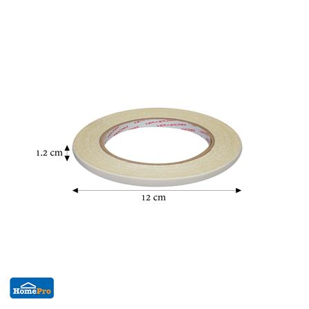 เทปกาว 2 หน้า เนื้อตาข่ายแรงยึดสูง PACK IN 12 มม.X15 ม. สีใส_3