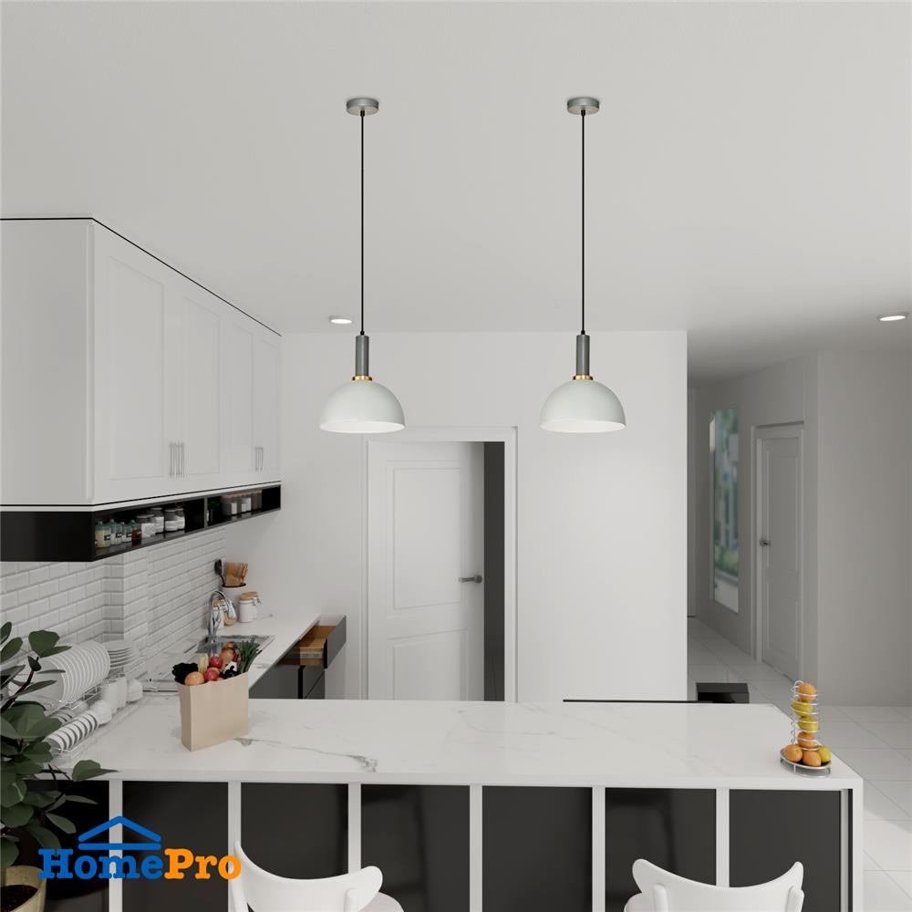 ไฟช่อ CARINI MODERN PH2153 โลหะ สีเทา/ทอง 1หัว