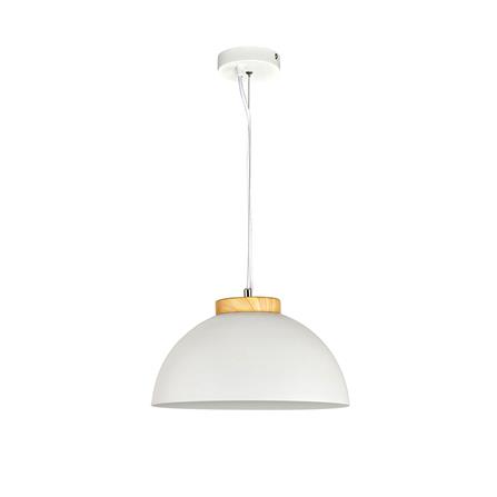 ไฟช่อ CARINI MODERN PH2149 โลหะ สีขาว/ลายไม้/เงิน 1 หัว_0