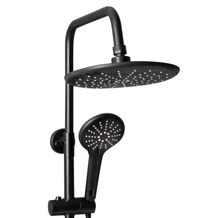 ฝักบัว RAIN SHOWER RASLAND RA RAIN-BKK สีดำ_1