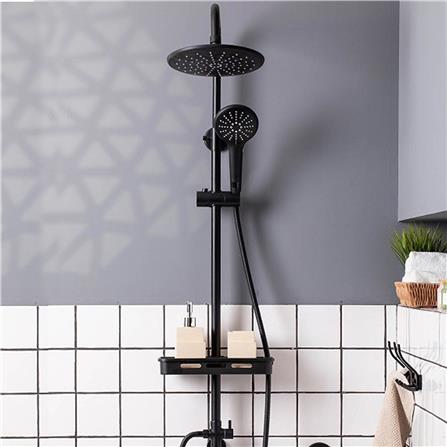 ฝักบัว RAIN SHOWER RASLAND RA RAIN-BKK สีดำ_3