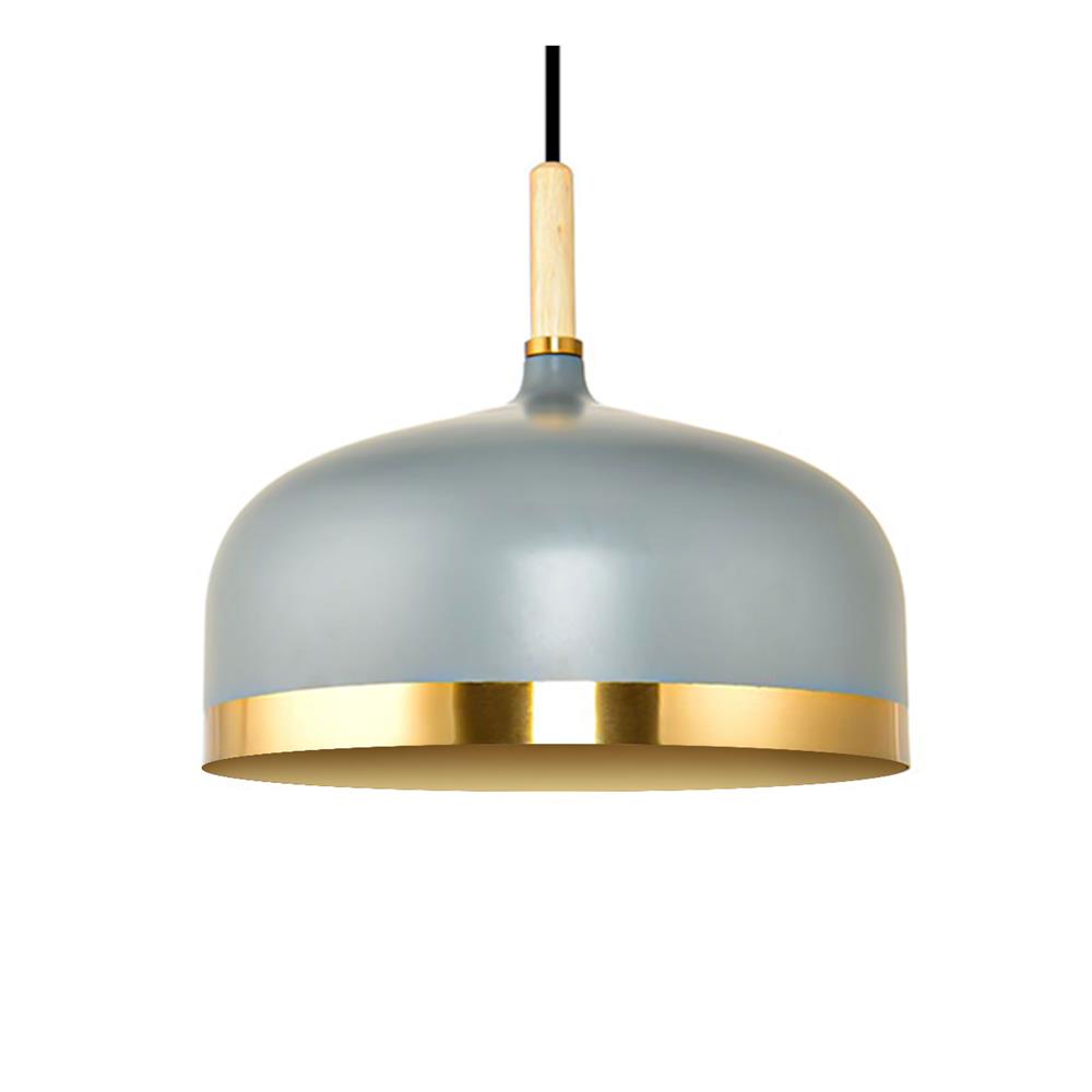 ไฟช่อ CARINI MODERN PH2154 สีเทา/ทอง/ลายไม้ 1 หัว