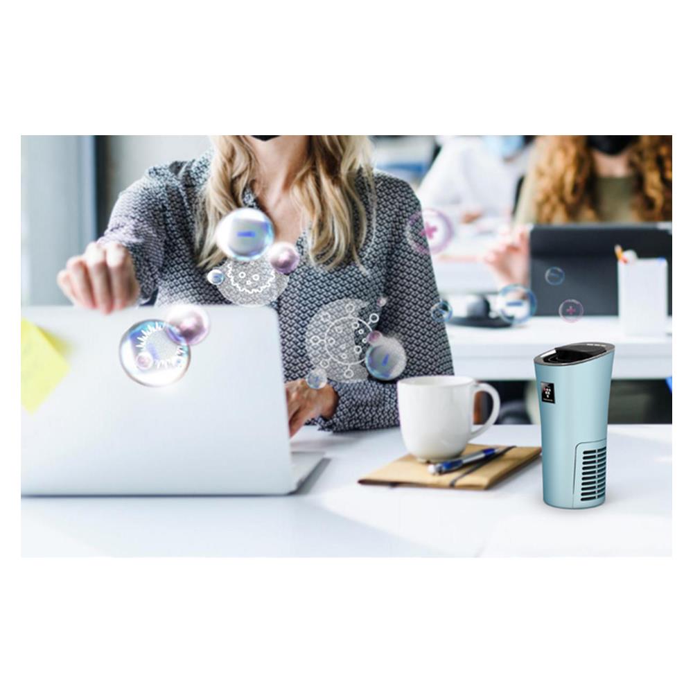 เครื่องฟอกอากาศในรถยนต์ SHARP IG-NX2B-A 3.6 ตร.ม. สีฟ้า