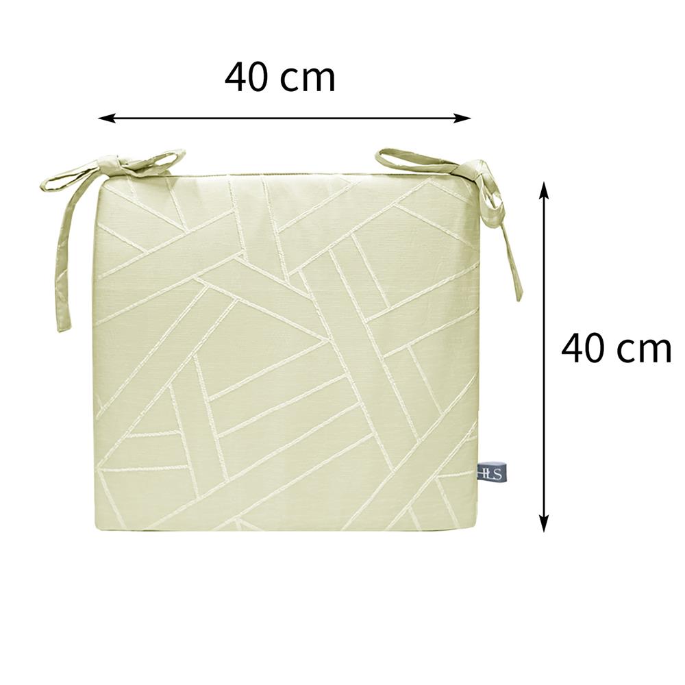 เบาะรองนั่ง HOME LIVING STYLE HAZA 16x16 นิ้ว สีครีม