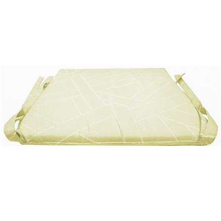 เบาะรองนั่ง HOME LIVING STYLE HAZA 16x16 นิ้ว สีครีม_2