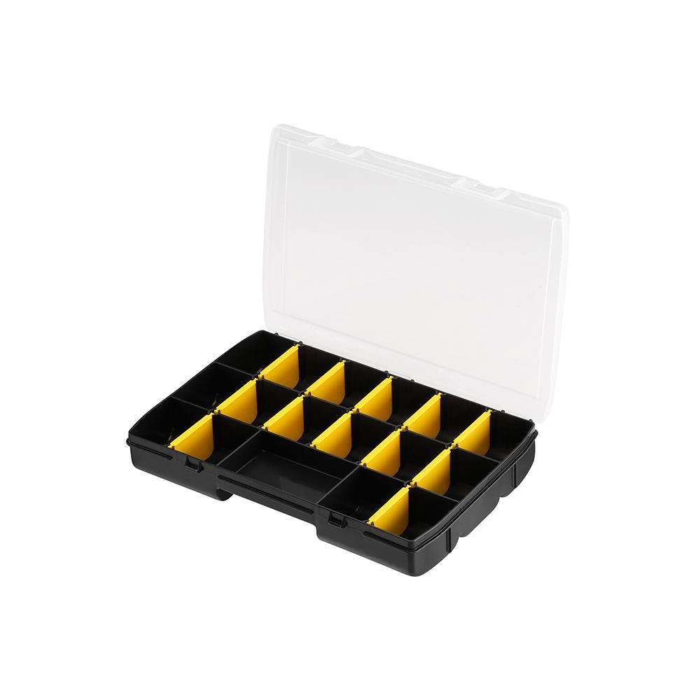 กล่องเครื่องมือ DIY STANLEY ESSENTIAL 11 นิ้ว สีดำ-เหลือง