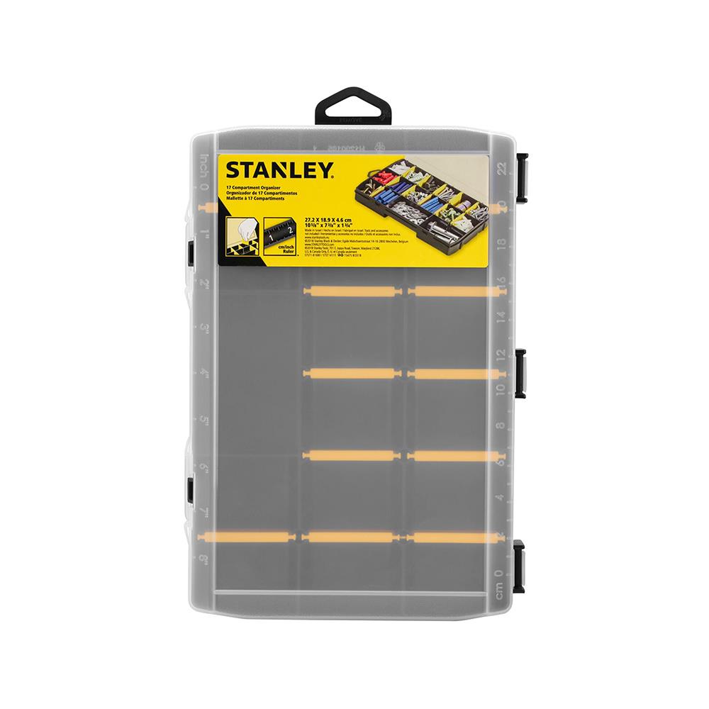 กล่องเครื่องมือ DIY STANLEY ESSENTIAL 11 นิ้ว สีดำ-เหลือง
