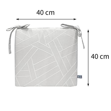 เบาะรองนั่ง HOME LIVING STYLE HAZA 16x16 นิ้ว สีเทา_5