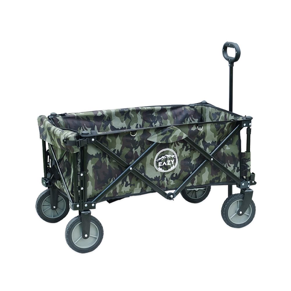 รถเข็นแคมป์ปิ้ง EAZY TOOLS ลายทหาร