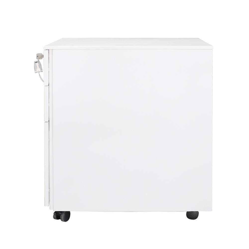 ตู้ลิ้นชักเหล็ก 3 ลิ้นชัก DESKSPACE สีขาว