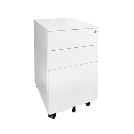 ตู้ลิ้นชักเหล็ก 3 ลิ้นชัก DESKSPACE สีขาว