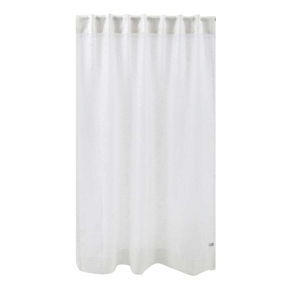 ผ้าม่านโปร่งซ่อนหู HOME LIVING STYLE CORAL 135x160 ซม. สีขาว