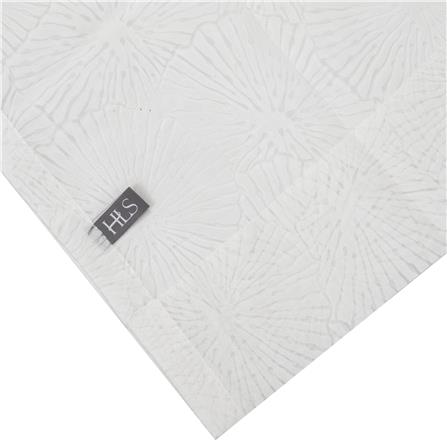 ผ้าม่านโปร่งซ่อนหู HOME LIVING STYLE CORAL 135x160 ซม. สีขาว_6