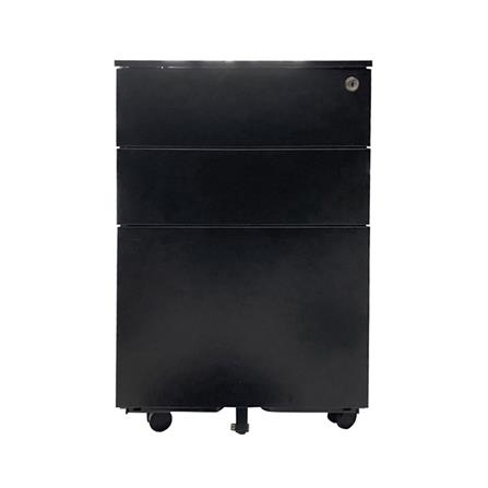 ตู้ลิ้นชักเหล็ก 3 ลิ้นชัก DESKSPACE สีดำ_1