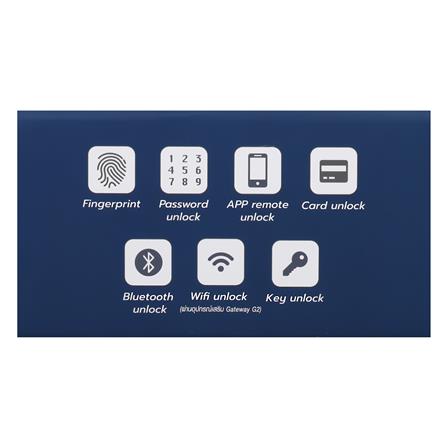 กลอนดิจิตอล AZLE S1B สีดำ_4