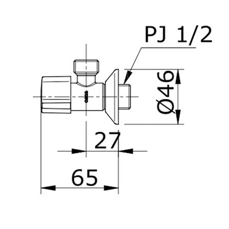 สต๊อปวาล์ว TOTO TX277SV1_1