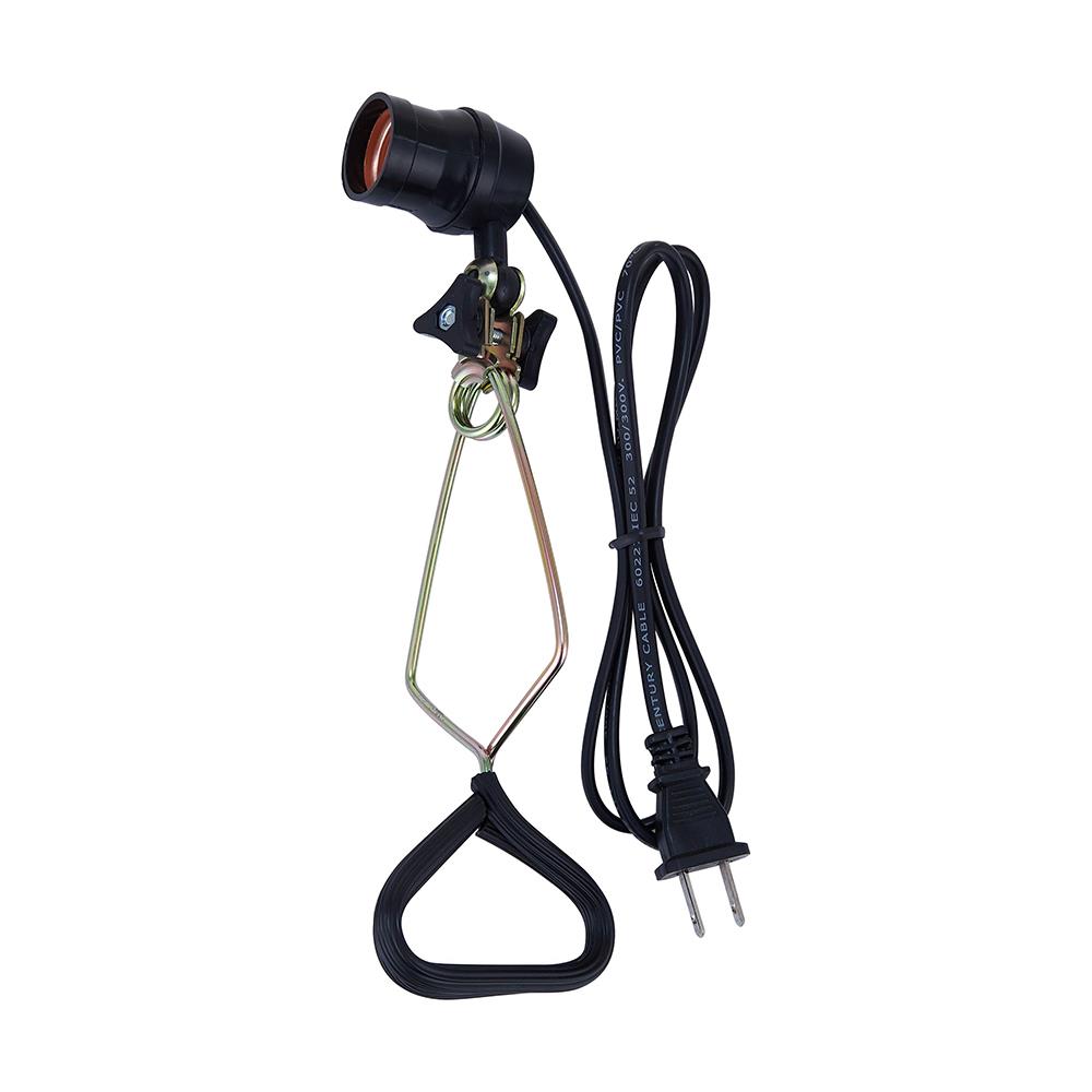 ขั้วหลอดขาหนีบสปริง SOKAWA E27 S-059 สีดำ