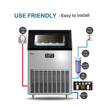 เครื่องทำน้ำแข็งอัตโนมัติ HICON HZB-90F_3