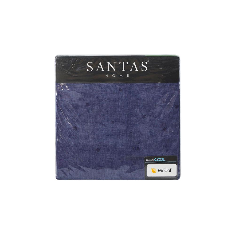 ชุดผ้าปูที่นอน 6 ฟุต 5 ชิ้น SANTAS INK ART สีม่วง