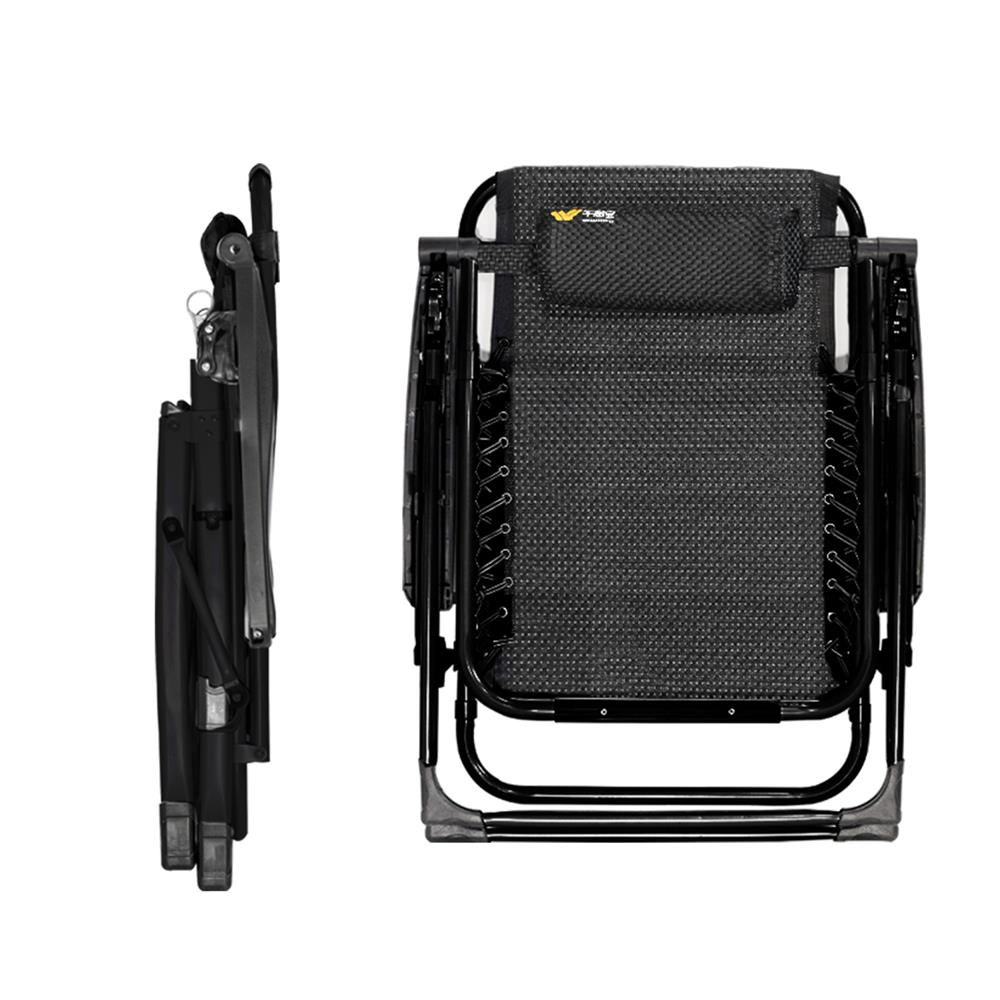 เก้าอี้พักผ่อน THAIBULL WQB-003 สีดำ