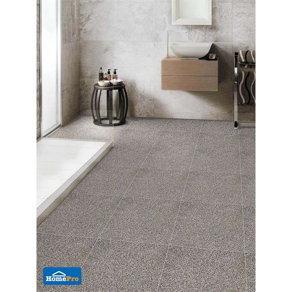 กระเบื้องพื้นพอร์ซเลน  40x40 ซม. CERGRES แมทตี้ เทา A 0.96 ตร.ม.