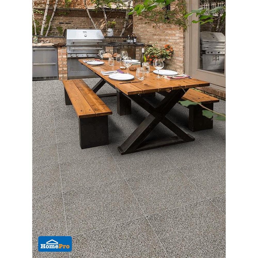 กระเบื้องพื้นพอร์ซเลน  40x40 ซม. CERGRES แมทตี้ เทา A 0.96 ตร.ม.