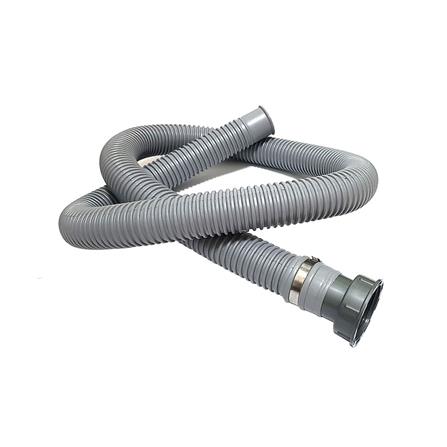 ท่อย่น+แคลมป์รัด PARNO AC04 1.5 ม. สีเทา_1