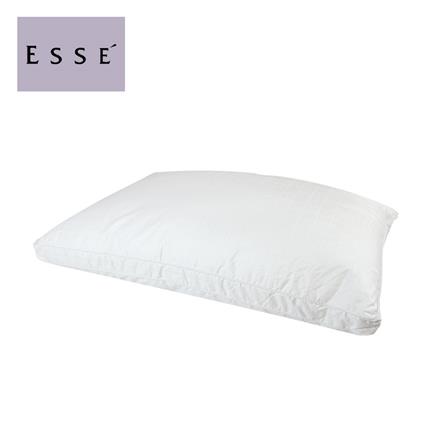 หมอนหนุน ขนห่านเทียม ESSE DOWN ALTERNATIVE MEDIUM PL-DM 19x29 นิ้ว สีขาว
