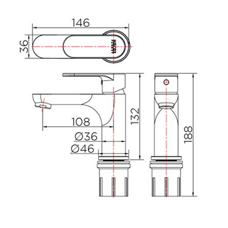 ก๊อกอ่างล้างหน้าผสม KARAT FAUCET KF-58-620-50_1