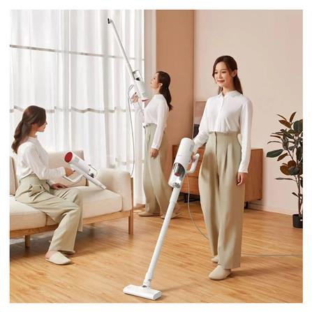 เครื่องดูดฝุ่นแบบด้าม DEERMA DX300 สีขาว_4